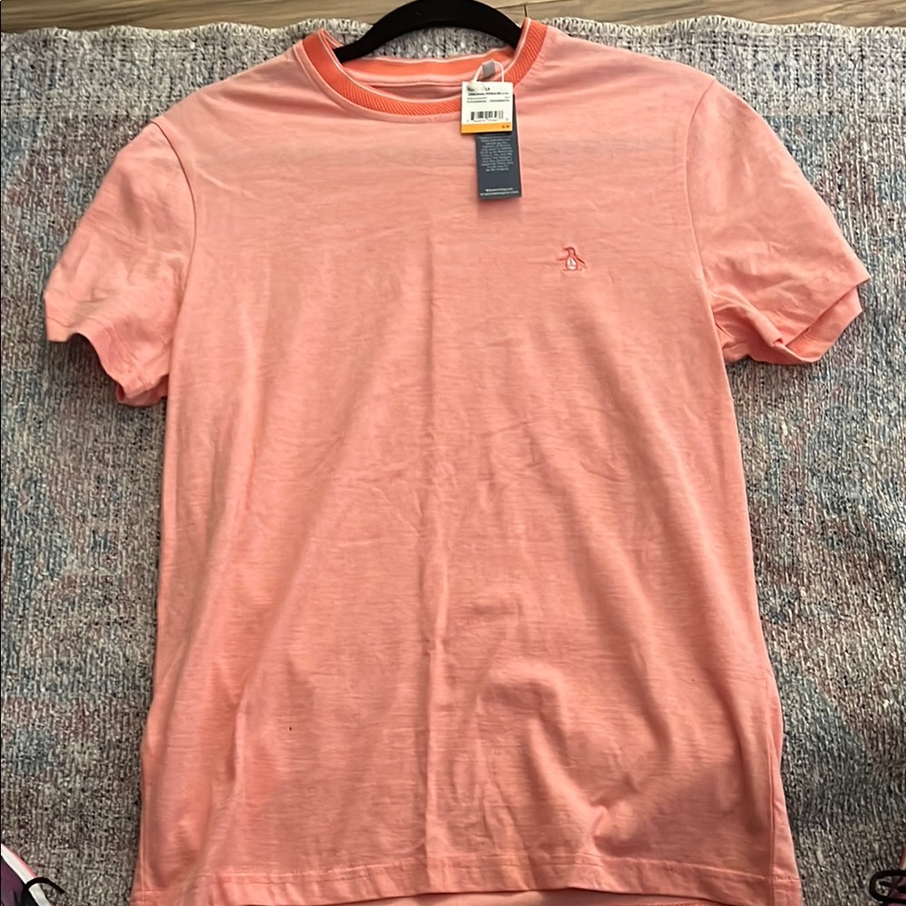 Original Penguin Orange Short Sleeve Tee